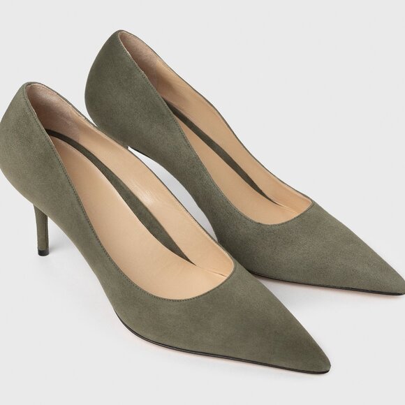 Shelter In Pace Pump – Sage Suede Heels, New in Box - Picture 12 of 13